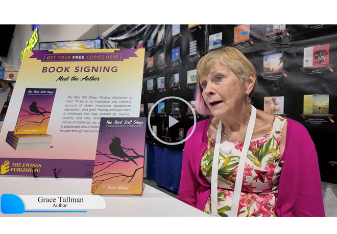 Author Grace Tallman at ALA 2024 book signing