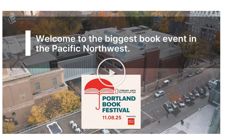 Portland Book Festival 2025 — video recap